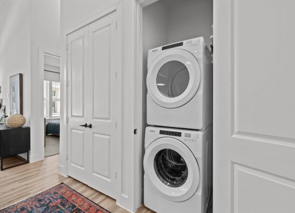 Laundry Closet at Lenox Burnet, Austin, 78757