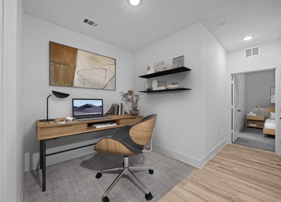 Model Home Office at Lenox Burnet, Texas
