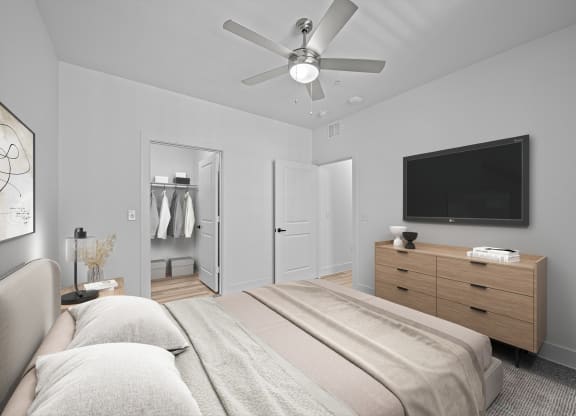 Attached Walk-In Closet at Lenox Burnet, Texas, 78757