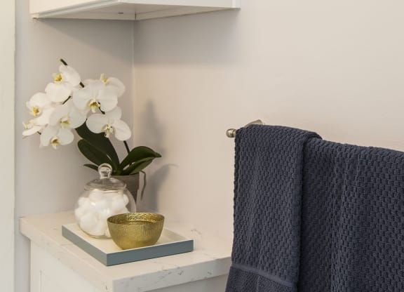 Marine View Apartments Model Bathroom