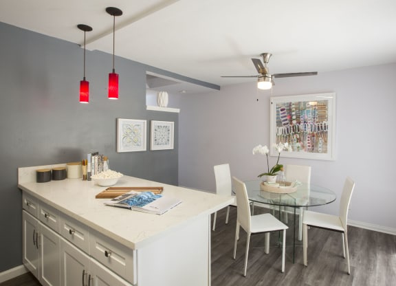 Marine View Apartments Model Kitchen