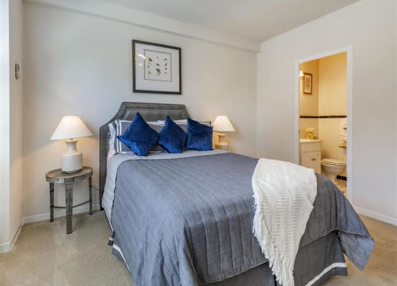 The Broadview Apartments in Baltimore, Maryland Model Bedroom