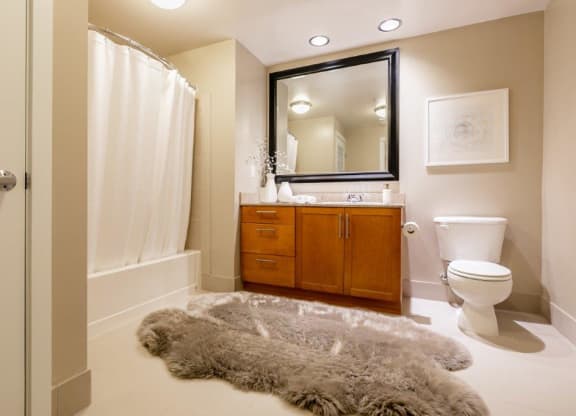 The Mercer Bathroom entry view