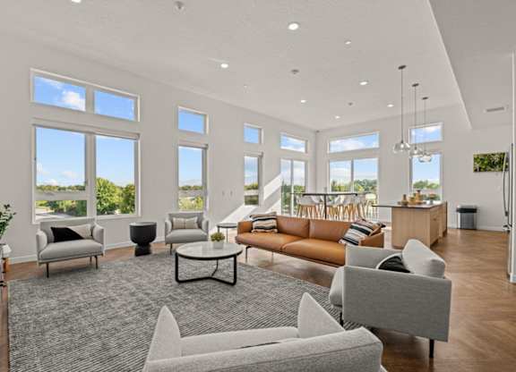 Meritage West Apartment Homes in Boise, Idaho Clubhouse Lounge