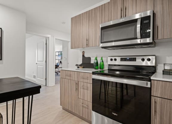 Mill Creek Apartments Model Kitchen