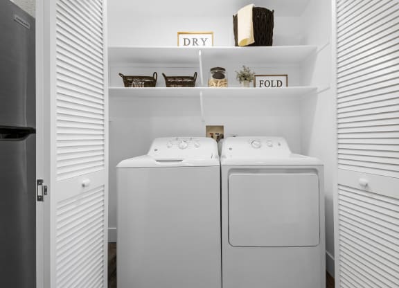 Estancia at Mission Grove Apartments Washer and Dryer