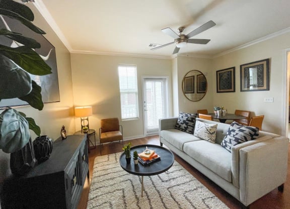 North Gate Apartment Homes Model Living Room