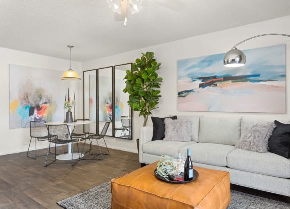 North Mountain Village Model Living Room