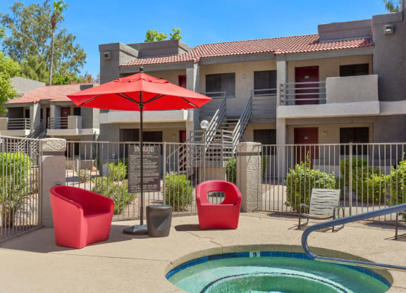 North Mountain Village Hot Tub