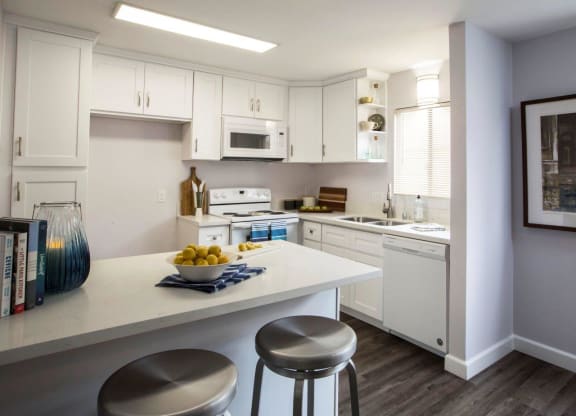 Ocean Breeze Villas Model Kitchen