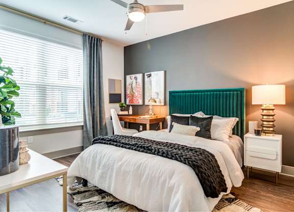 Skye Suwanee Town Center Apartments in Suwanee, Georgia Model Bedroom