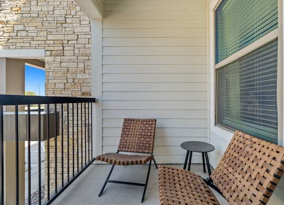 Axis at Watters Creek Apartments in Allen, Texas Private Patio