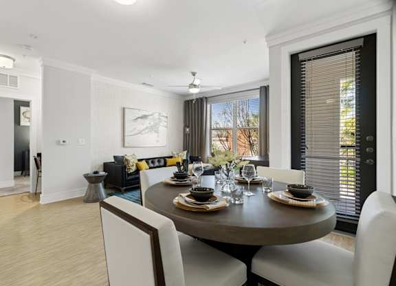 Axis at Watters Creek Apartments in Allen, Texas Model Dining Area