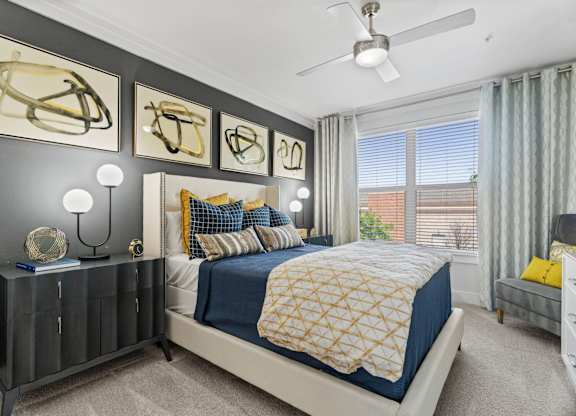 Axis at Watters Creek Apartments in Allen, Texas Model Bedroom