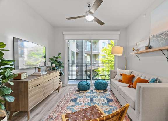 The Standard at Legacy Apartments in San Antonio, Texas Model Living Room