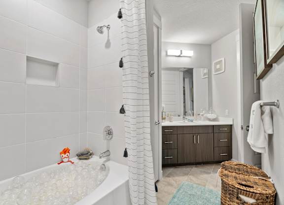 The Standard at Legacy Apartments in San Antonio, Texas Model Bathroom