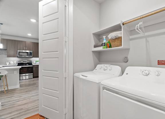 The Standard at Legacy Apartments in San Antonio, Texas In-Home Washer and Dryer