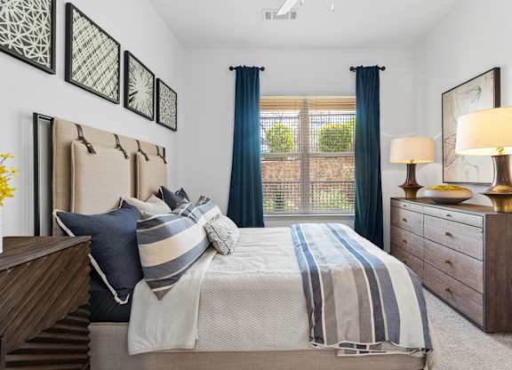 Woodlands at the Preserve Apartments in Garland, Texas Model Bedroom