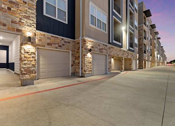 Woodlands at the Preserve Apartments in Garland, Texas Garages