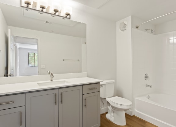 Painted Trails Bathroom with Bathtub