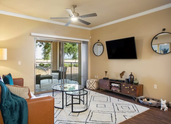 Painted Trails Living Room with Private Patio