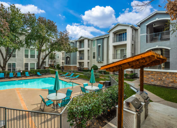 our apartments at the district feature a swimming pool