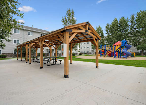 Remington Village Apartments in Gillette, Wyoming BBQ Area
