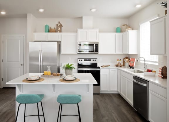 Residences at Butler Creek Model Kitchen