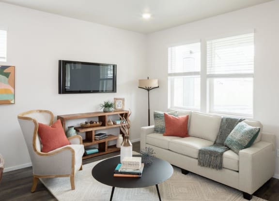 Residences at Butler Creek Model Living Room