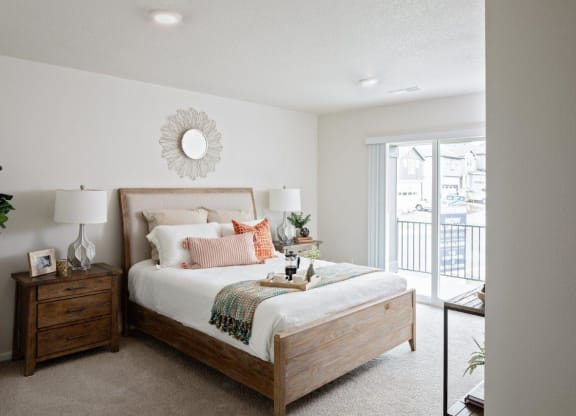 Residences at Butler Creek Model Bedroom