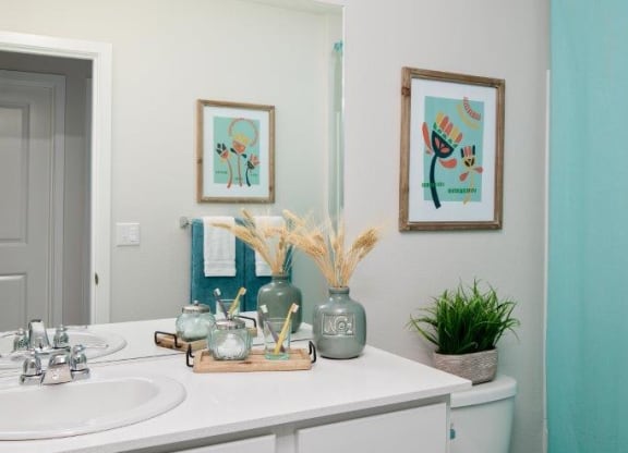 Residences at Butler Creek Model Bathroom