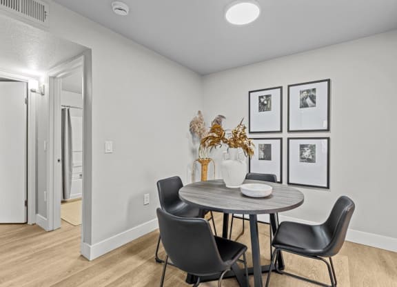Riverpointe Apartments in Richland, Washington Model Dining Room