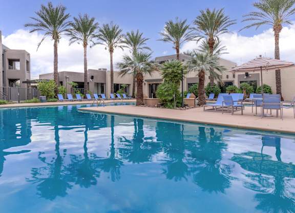 Riverwalk Luxury Apartments in Tucson, Arizona Exterior and Pool