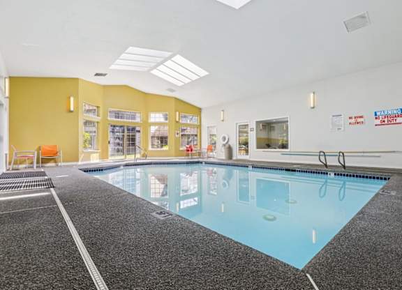Indoor Pool View at Saratoga, Everett, WA