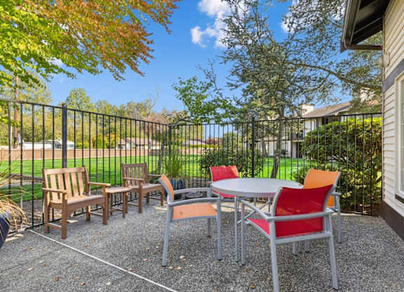 Outdoor Patio at Saratoga, Everett, WA, 98204