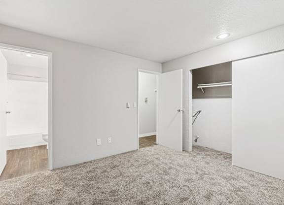 Carpeted Bedroom at Saratoga, Everett, 98204