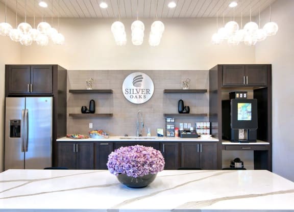 Silver Oaks Clubhouse Kitchen and Coffee Bar