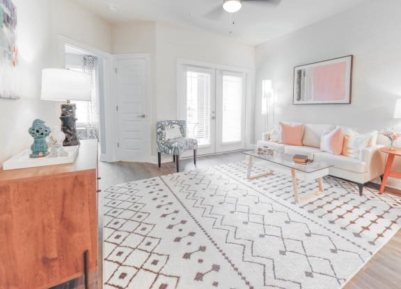 Silver Oaks Model Living Room