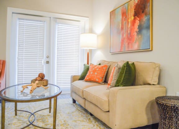 Silver Oaks Model Living Room