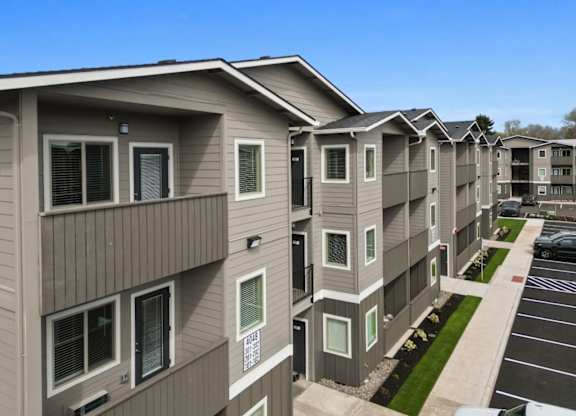 Overhead View Of Property at Spring Woods Apartments, Salem, Oregon