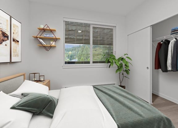 Sumner Mill Model Bedroom
