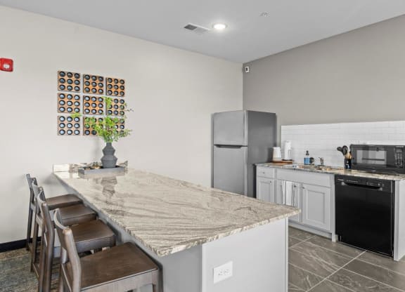 The Annex of Bozeman Apartments in Bozeman, Montana Clubhouse Kitchen