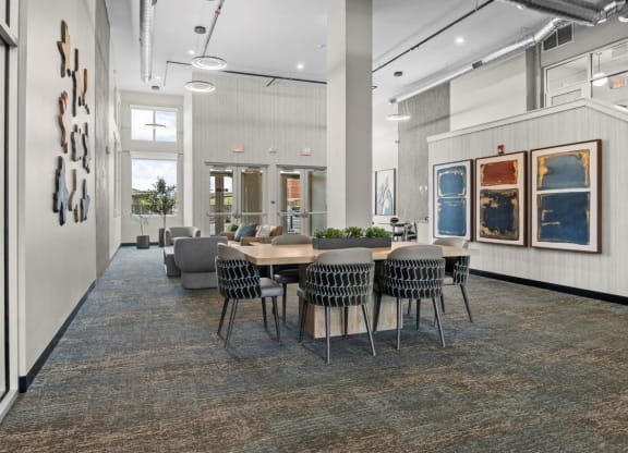 The Annex of Bozeman Apartments in Bozeman, Montana Clubhouse Lounge