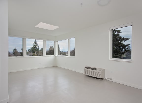 The Bridgetown Empty Living Room