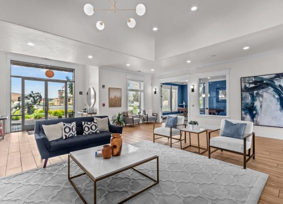 Community Room at The Crossings at Chapel Hill, Washington