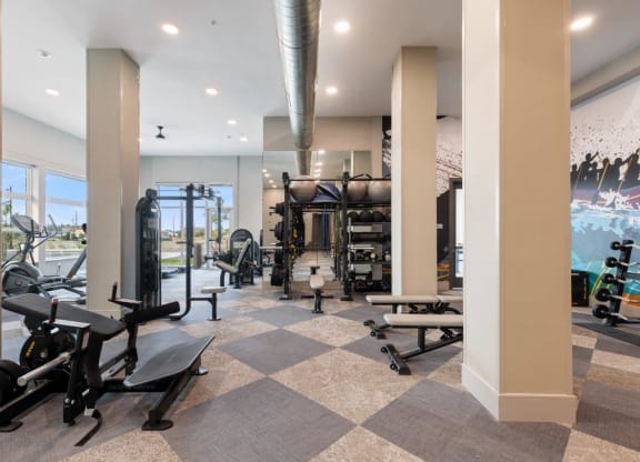 The Edison at Bozeman Gateway Apartments in Bozeman, Montana Fitness Center