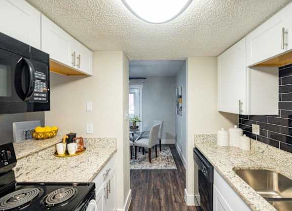 The Monet Apartments in Dallas, Texas Model Kitchen