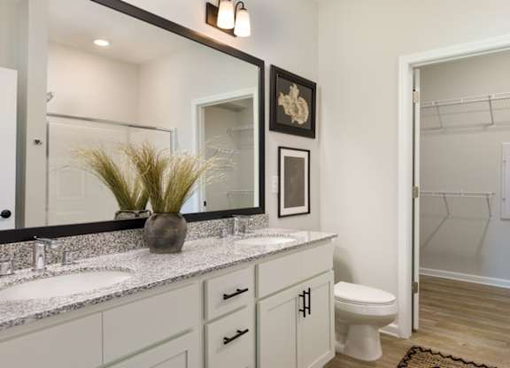The Tides of Shallotte Apartments near Ocean Isle Beach in North Carolina Model Bathroom