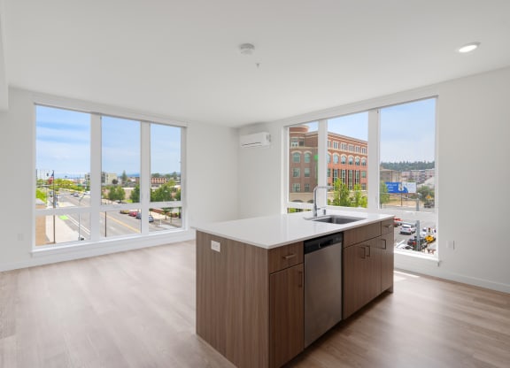 The Warren Apartments Kitchen