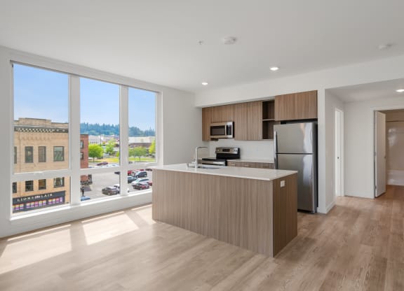 The Warren Apartments Kitchen